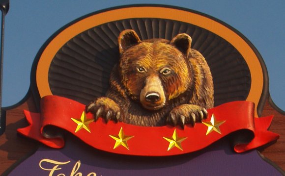 Bears over the Mountain Sign