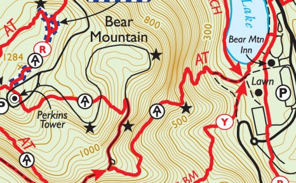 Bear Mountains Hiking Maps