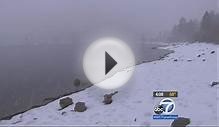 VIDEO: Big Bear enjoys flurry of snow